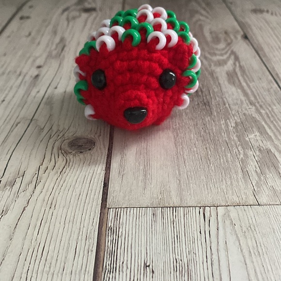 HANDMADE Crochet Beaded Fidget Hedgehog - Picture 11 of 16
